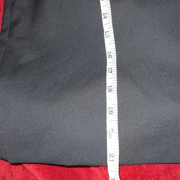 Express black peplum midi skirt Sz  8 - Picture 6 of 12